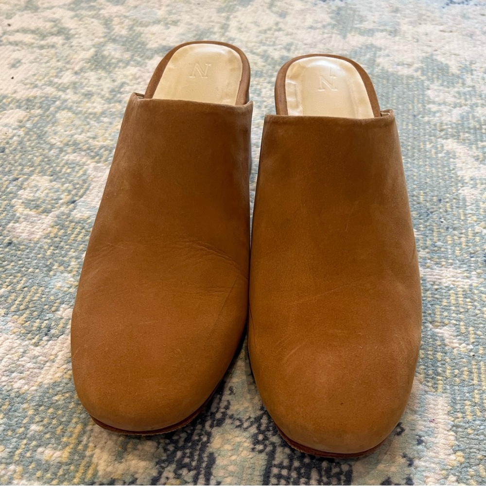 Nisolo All-Day Heeled Mule Size 8